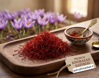 زعفران پاکتی ۲ گرمی کاشمر