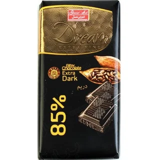 شکلات تلخ 85 درصد 100 گرمی شیرین عسل