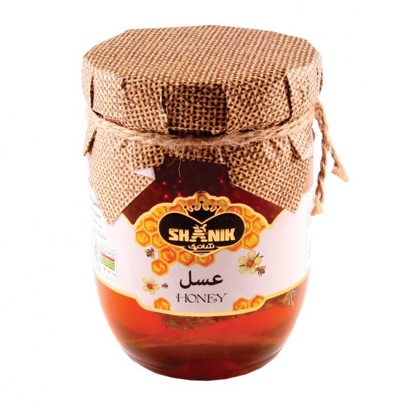 عسل با موم 900 گرمی